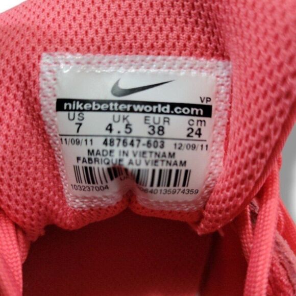 WMNS) Nike Cortez Textile Satin  Nike Shoes Size 7 Women\'s Nike Classic Lady Cortez Nylon Shoes Pink 487647-603